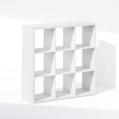 Cubic Open Back Multipurpose Clothing & Closet Storage Organizer Shelf