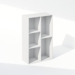 Reed 5-Cube Multipurpose Open Shelf Clothing & Closet Storage Organization