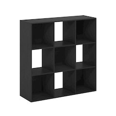 Multipurpose Clothing & Closet Storage Organizer Shelf, 9-Cube, Americano