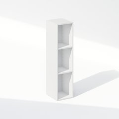 Reed 3-Tier Multipurpose Clothing & Closet Storage Organizer Shelf, 8-Inch Width