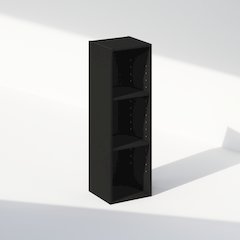 3-Tier Multipurpose Clothing & Closet Storage Organizer Shelf, 10-Inch Width