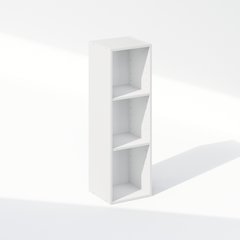 3-Tier Multipurpose Clothing & Closet Storage Organizer Shelf, 10-Inch Width