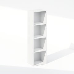 Reed 4-Tier Open Shelf Multipurpose Closet & Clothing Storage, Storage Organizer