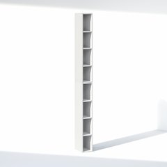 8-Tier Closet Organizers and Storage, Adjustable Open Shelf, Storage Organizer