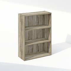 Simple Open Shelf, Bookcases, 3-Tier, Sonoma Oak