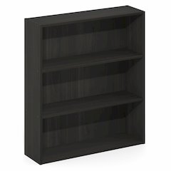 Basic 3-Tier Open Shelf Bookcase, Bookshelf, Storage Organizer, Espresso