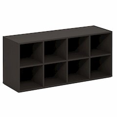 FANO Shoe Rack, 8-Cube Shoe Organizer, Stackable Shoe Storage, White