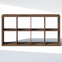 8-Cube Closet Organizer, Open Shelf Closet Storage, Extra Thick Frame