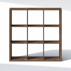 9-Cube Closet Organizer, Open Shelf Closet Storage, Extra Thick Frame