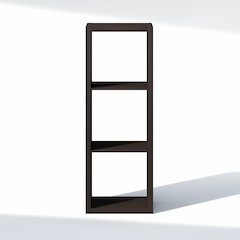 3-Cube Closet Organizer, Open Shelf Closet Storage, Extra Thick Frame