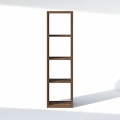 4-Cube Closet Organizer, Open Shelf Closet Storage, Extra Thick Frame