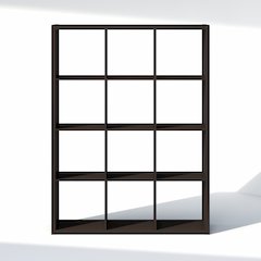 12-Cube Closet Organizer, Open Shelf Closet Storage, Extra Thick Frame