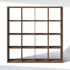 16-Cube Closet Organizer, Open Shelf Closet Storage, Extra Thick Frame