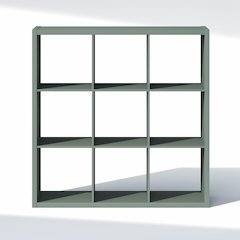 9-Cube Closet Organizer, Open Shelf Closet Storage, Extra Thick Frame