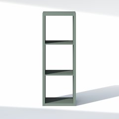 3-Cube Closet Organizer, Open Shelf Closet Storage, Extra Thick Frame