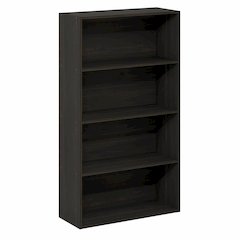 JAYA Book Shelf, 4-Tier Book Shelf, Standing Bookshelf, 9.5 x 23.6 x 41.9