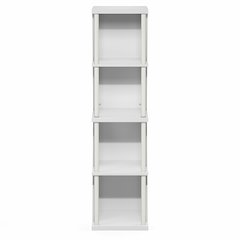 FLEXI Storage Shelf, 4-Cube Corner Shelf, Book Shelf