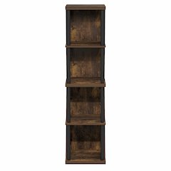 FLEXI Storage Shelf, 4-Cube Corner Shelf, Book Shelf