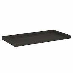 Washer Dryer Countertop, Washer and Dryer Topper, with Edge Rails, Espresso