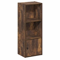 LUDER Book Shelf, 3-Tier Bookshelf with Open Shelf, 9.3 x 12 x 31.5
