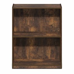 GRUEN Book Shelf, 2-Tier Small Bookshelf, 8.3 x 21.8 x 27