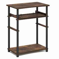 HOME Desk, 23.6 Wide Gaming Desk with Keyboard Tray, Office Desk for Home Office