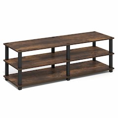 TURN-S-TUBE TV Stand, TV Console for TV up to 46 Inch