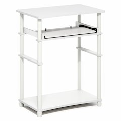 HOME Desk, 23.6 Wide Gaming Desk with Keyboard Tray, Office Desk for Home Office