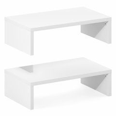 CLASSIC Monitor Stand Riser Set of 2, 15.7" Wide Dual Monitor Riser