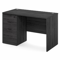 47 Inch Executive Desk with File Cabinet