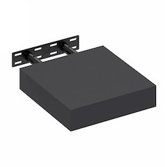 TANNA Floating Shelves for Wall, 9 x 9 Wall Shelf, 2-in Thick Shelf