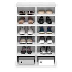 FANO Closet Organizers and Storage, 12-Cube, White