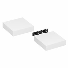 TANNA Floating Shelves for Wall Set of 2, 9 x 9 Wall Shelf
