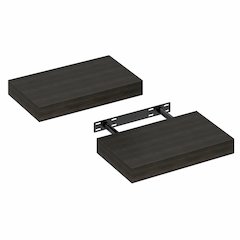 TANNA Floating Shelves for Wall Set of 2, 9 x 16 Wall Shelf