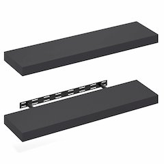 TANNA Floating Shelves for Wall Set of 2, 9 x 35 Wall Shelf