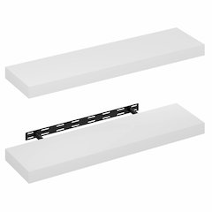 TANNA Floating Shelves for Wall Set of 2, 9 x 35 Wall Shelf