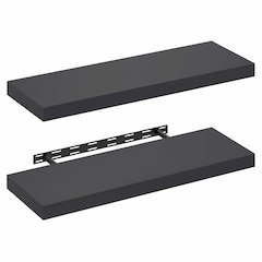 TANNA Floating Shelves for Wall Set of 2, 12 x 35 Wall Shelf