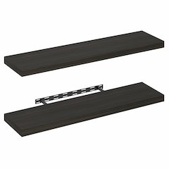 TANNA Floating Shelves for Wall Set of 2, 12 x 47 Wall Shelf