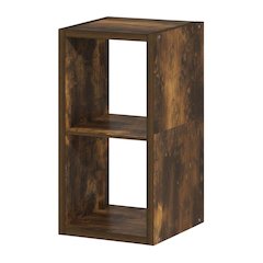 Wood Bookcase with Stable Design for Home or Office Use