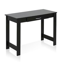 JAYA 40-In Entryway Table, Drawer, Narrow Console, Black