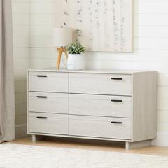 Fynn 6-Drawer Double Dresser, Winter Oak