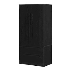 Acapella Armoire, Black Oak