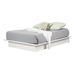 Step One Platform Bed, Pure White