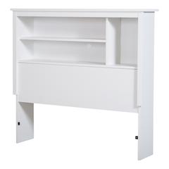 South Shore Vito Twin Bookcase Headboard (39"), Pure White
