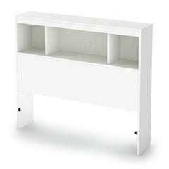 South Shore Spark Twin Bookcase Headboard (39''), Pure White