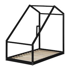 Sweedi House Bed, Black