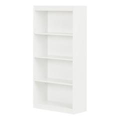 South Shore Axess 4-Shelf Bookcase - Pure White