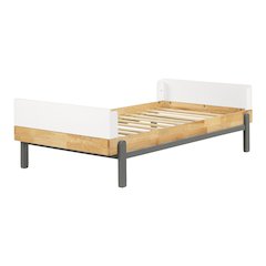 Bebble Bed, Natural and Gray