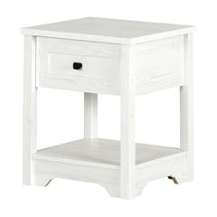 Farnel End Table, White Pine