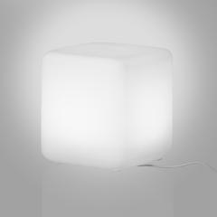 Sweedi Lighted Nightstand, White